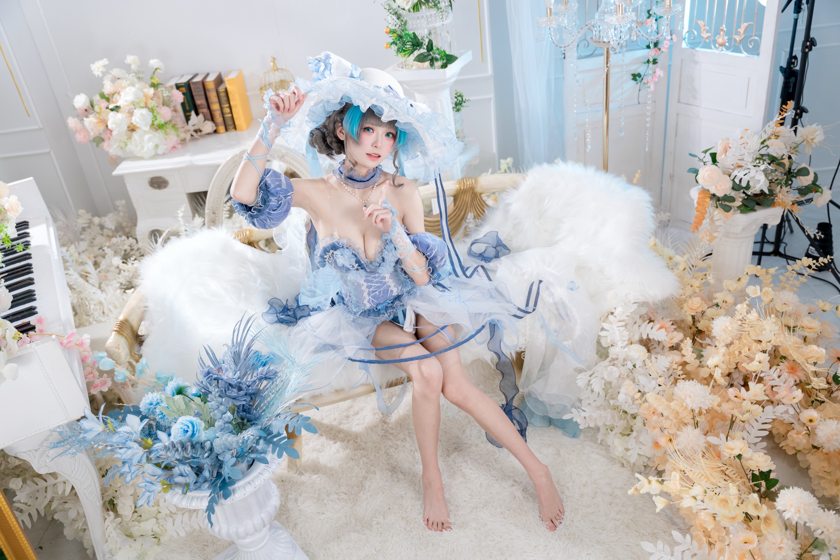 图片[1]-九柒喵 – NO.021 柴郡 冰雪 废稿 (碧蓝航线)[32P]-XikXak